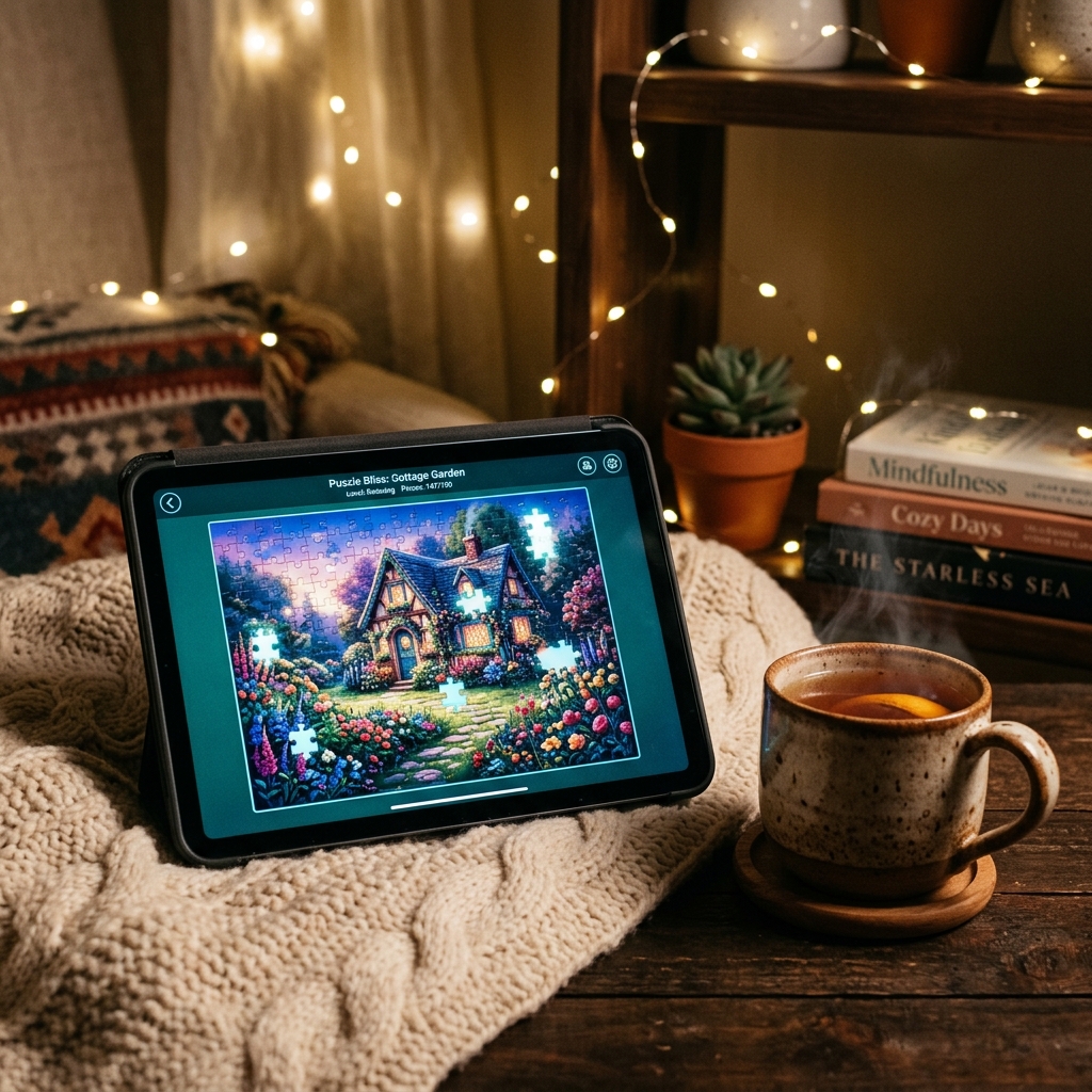 Cozy Gaming & Digital Art: Why Digital Jigsaw Puzzles Are the Perfect Slow-Living Hobbies