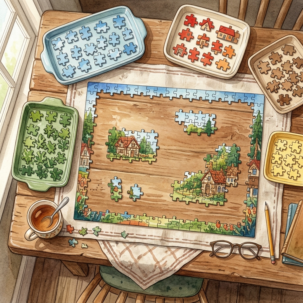 How to Solve Jigsaw Puzzles Fast: Step-by-Step Strategies