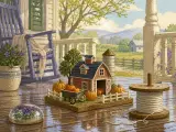 Miniature Farm on the Porch